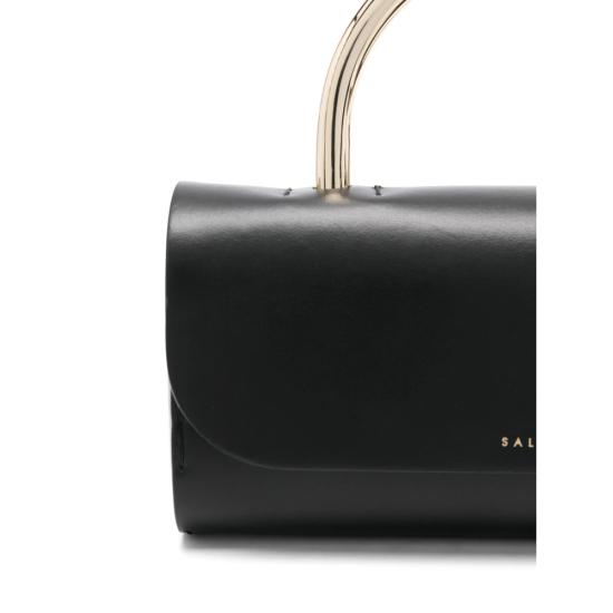 25FW 살세 토트백 S197PITMET MED BLACK - SALCE