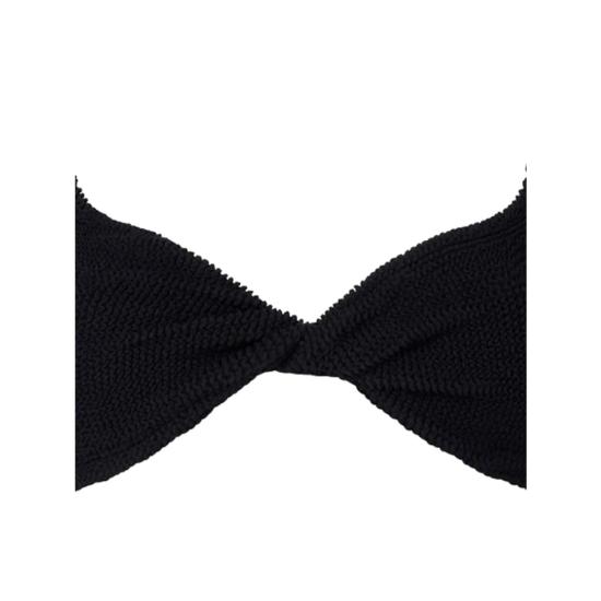 25FW 훈자 지 비키니 수영복 B JUNO CR CRINKLE BLACK