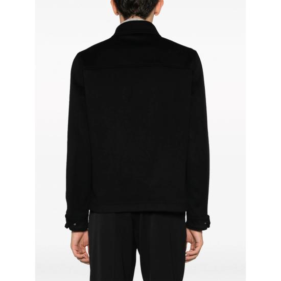 25FW 에르노 뉴 울 캐시미어 셔츠 33318 GI000312U 9300 BLACK - HERNO