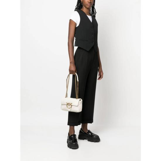 25FW 핑코 숄더백 100039 A0F2 Z14Q WHITE - PINKO