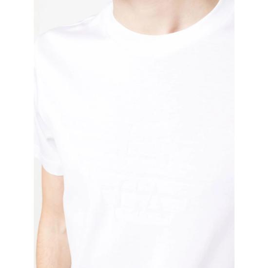 25FW 엠포리오 아르마니 탑 1JGYZ 8N1TD2 0147 WHITE - EMPORIO ARMANI