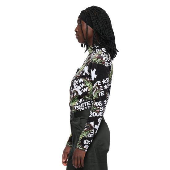  화이트 긴팔 티셔츠 932WBW 46 - WHITE