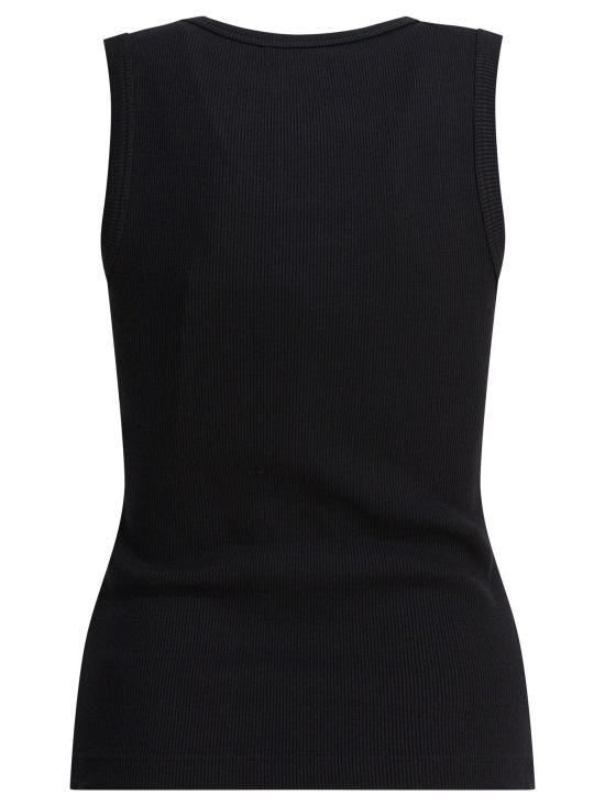 25FW 알렉산더 맥퀸 로고 플래킷 탱크탑  839507QLAER1000 - ALEXANDER MCQUEEN