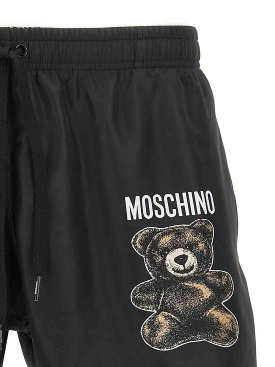 모스키노 스윔팬츠 420402741555 Black - MOSCHINO