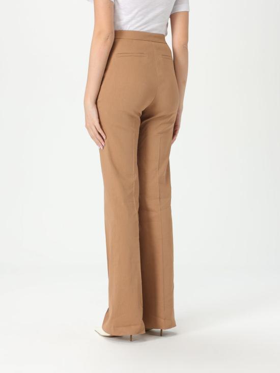 25FW 핑코 스트레이트 팬츠 104690A0IM L31 Brown - PINKO