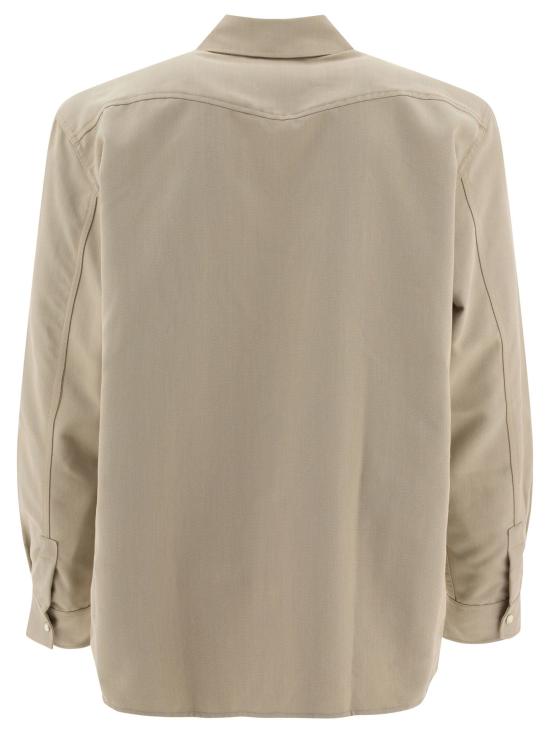 24FW 아워레가시 루시드 피스타치오 루럴 울 프론티어 셔츠  M4242FLLUCIDPISTACHIORURALWOOL - OUR LEGACY