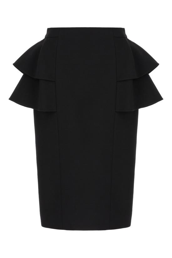 25FW 발렌티노 가라바니 스커트 7B3RADJ51CF 0NO Nero