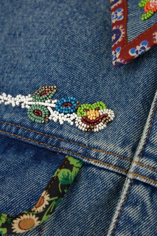 25FW 발렌티노 가라바니 데님 자켓 7V3DC04QB0W 558 DENIM - VALENTINO GARAVANI