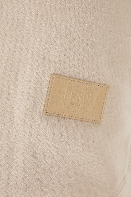 25SS 펜디 숏팬츠 FB1061AUVE F0Y19 Beige - FENDI
