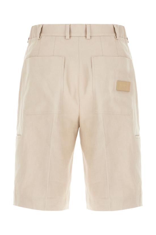 25SS 펜디 숏팬츠 FB1061AUVE F0Y19 Beige - FENDI