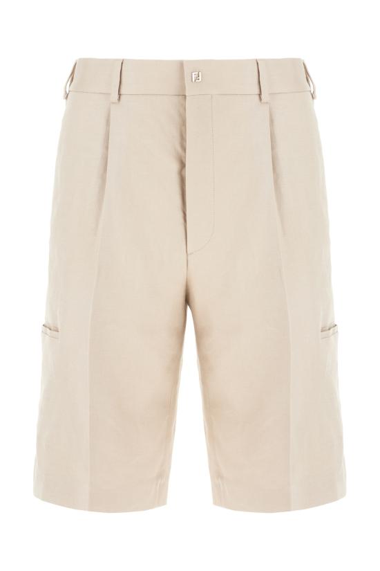 25SS 펜디 숏팬츠 FB1061AUVE F0Y19 Beige