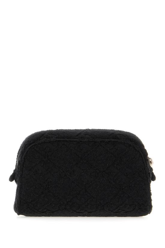 25FW 토리버치 엘라 테리 파우치 169515 001 Nero - TORY BURCH