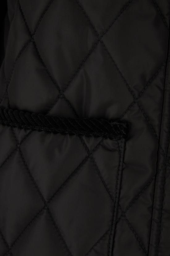 25FW 버버리 퀄티드 나일론 반 자켓 8107463 C1900 BLACK SAND IP CHECK - BURBERRY