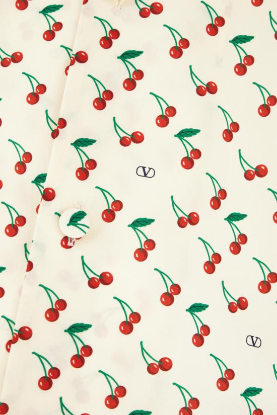 25FW 발렌티노 가라바니 반팔 셔츠 7V3AA111B0B BMY BURRO ROSSO VERDE - VALENTINO GARAVANI