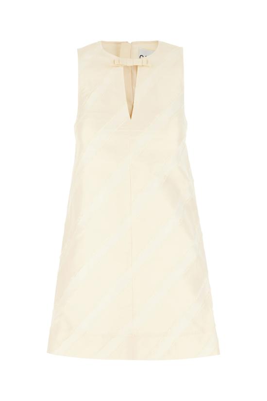 25SS 가니 원피스 W01746388 135 EGRET