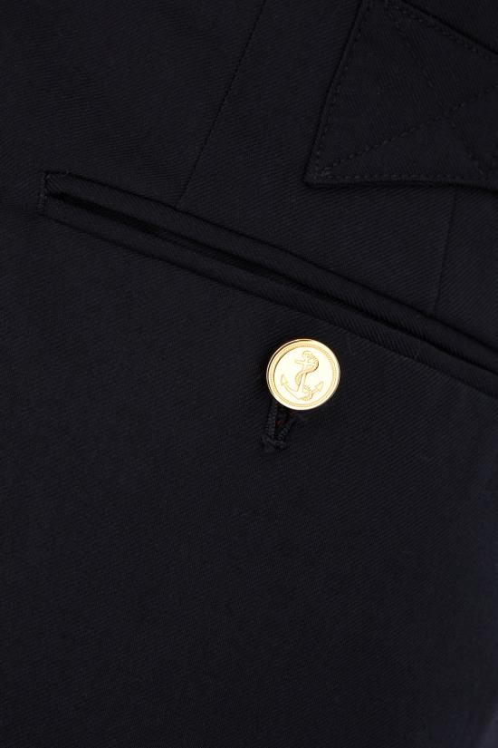 25FW 톰브라운 스트레이트 팬츠 FTC337A00626 415 NAVY - THOM BROWNE