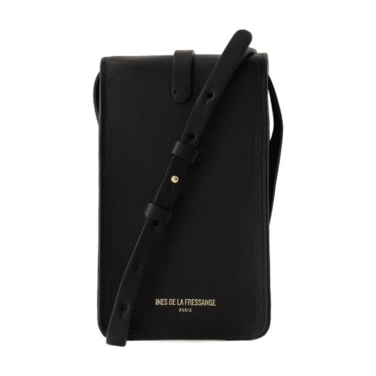  이네스 드 라 프레상쥬 크로스백 INTL075BCA032 black - INES DE LA FRESSANGE