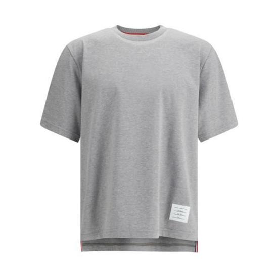 25FW 톰브라운 반팔 티셔츠 MJS288A00042 055 LT GREY