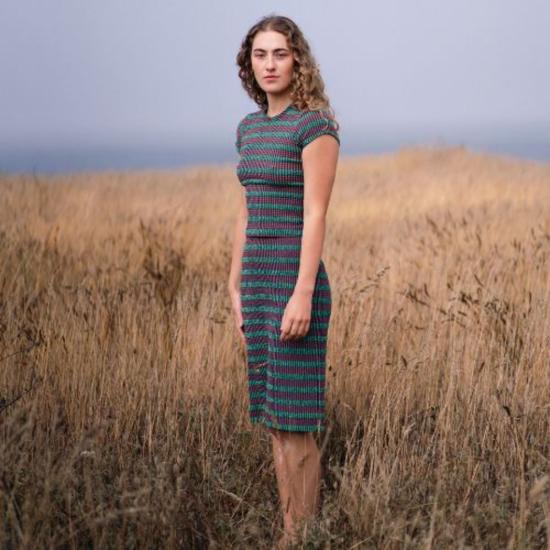  레이첼 코미 미디 스커트 발데라 스커트 아쿠아 - RACHEL COMEY