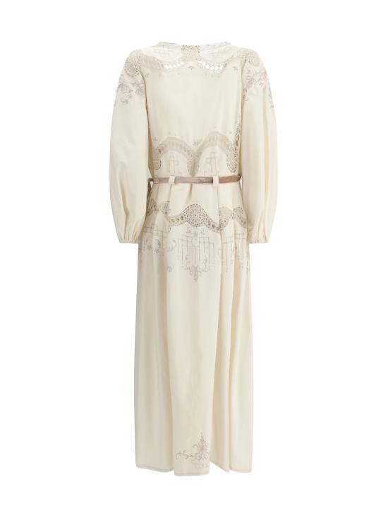 25SS 엘라 롱 원피스 KDR4SPCOOLD 417 CREAM - ELLA