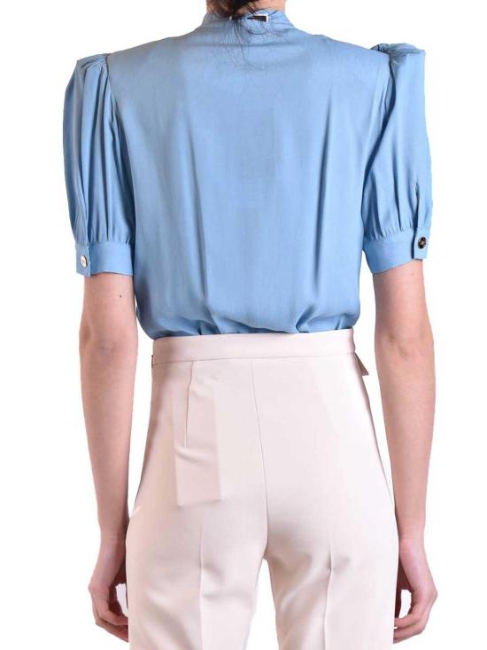 24FW 엘리자베타프랜치 바디수트 티셔츠 CB00231E2016 Blue - ELISABETTA FRANCHI