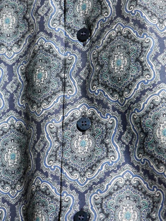 25FW 에트로 긴팔 셔츠 MRIB000199SA5L7 X0883 Blue - ETRO