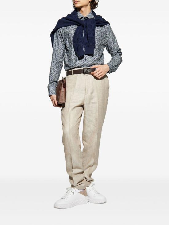 25FW 에트로 긴팔 셔츠 MRIB000199SA5L7 X0883 Blue - ETRO