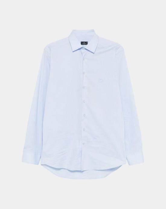 25FW 에트로 긴팔 셔츠 MRIB0002AV607 B3033 Blue