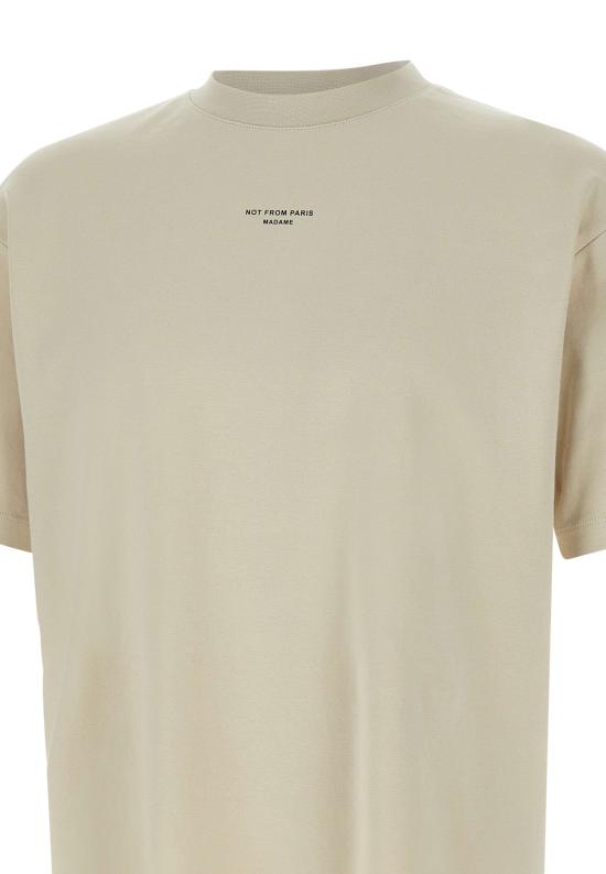  드롤드무슈 반팔 셔츠 TS202 CO002 MT Mastic - DROLE DE MONSIEUR