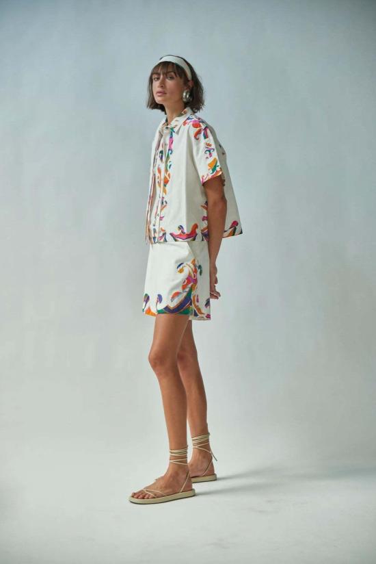  캐롤리나 케이 숏팬츠 캐롤라이나 K 길다 쇼트 슈거 시즐 - CAROLINA K