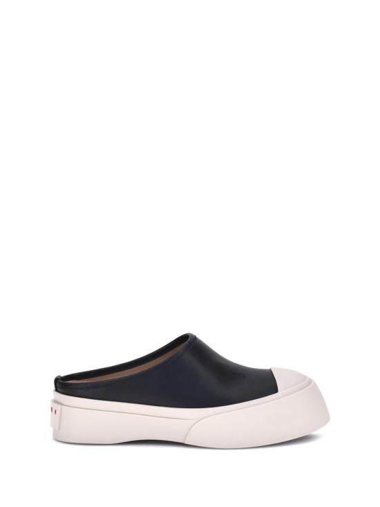 25FW 마르니 뮬/슬리퍼 SNZW018502P7226 00N99 Black