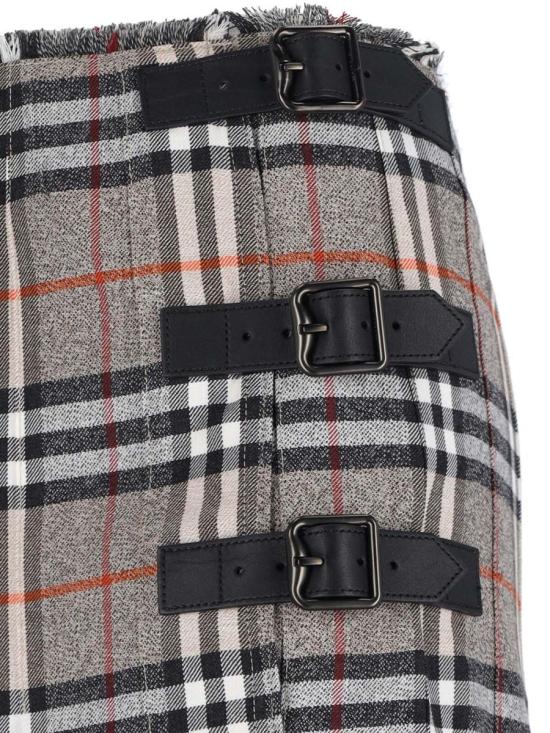 25FW 버버리 스커트 8110428C3142 BROWN - BURBERRY
