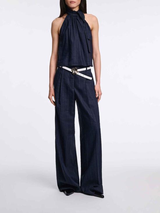 25FW 도로시 슈마허 민소매 티셔츠 252 140106 879blue night MIDNIGHT BLUE - DOROTHEE SCHUMACHER