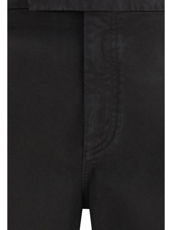 25FW 톰브라운 스트레이트 팬츠 MTU335WF0576 001 Black - THOM BROWNE