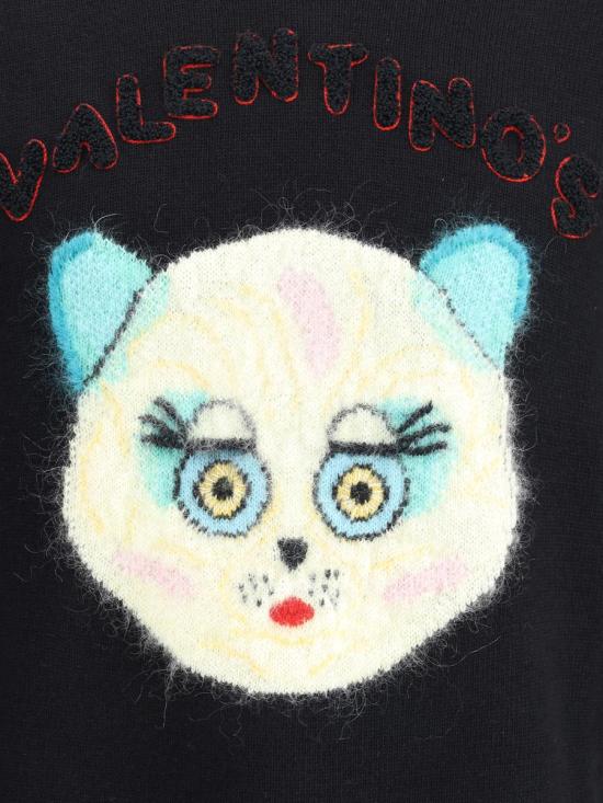 25FW 발렌티노 가라바니 스웨터 7V3KC35IB2V 0NO Black - VALENTINO GARAVANI