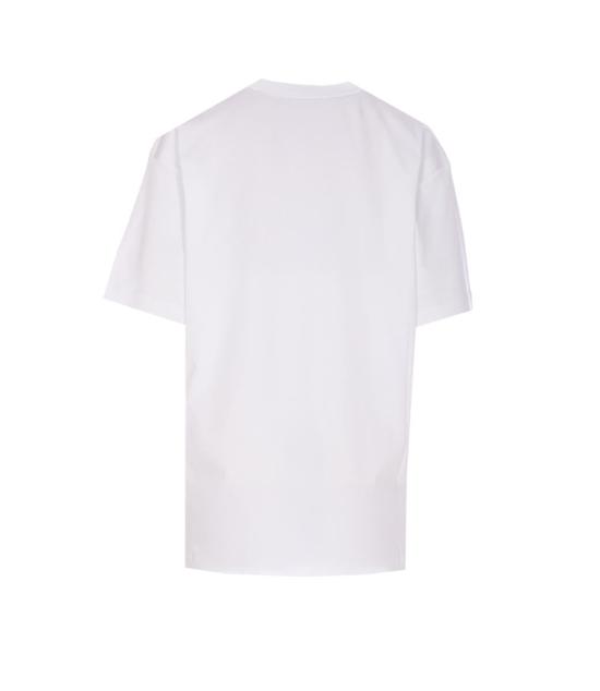 25FW 구찌 프린티드 소프트 코튼 저지 반팔 티셔츠 837959XJHGY9081 WHITE - GUCCI