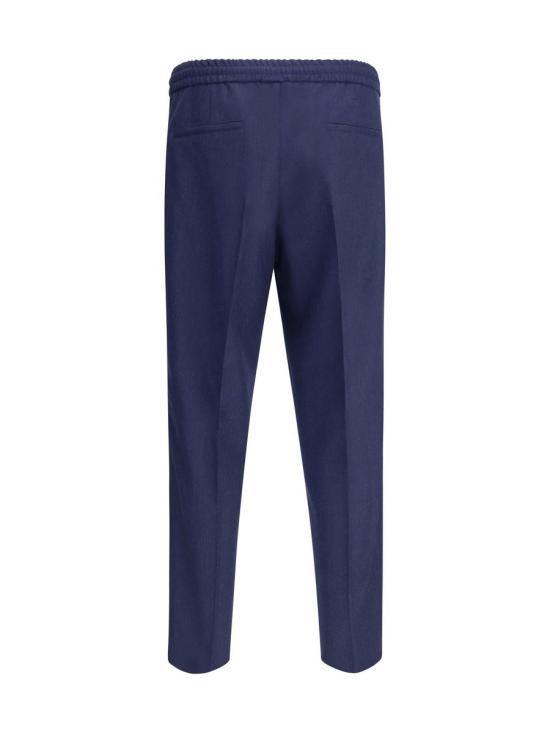 25FW 브루넬로 쿠치넬리 스트레이트 팬츠 ME226E1710 C396 BLUE - BRUNELLO CUCINELLI