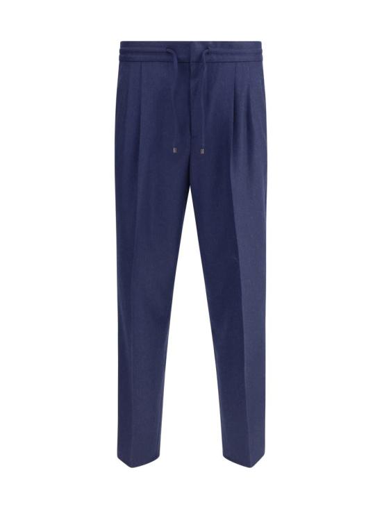 25FW 브루넬로 쿠치넬리 스트레이트 팬츠 ME226E1710 C396 BLUE