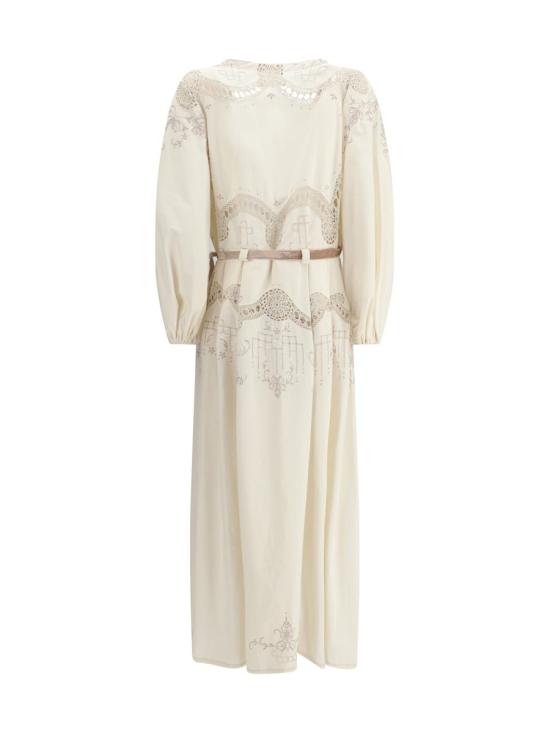 25SS 엘라 롱 원피스 KDR4SPCOOLD 417 Beige - ELLA