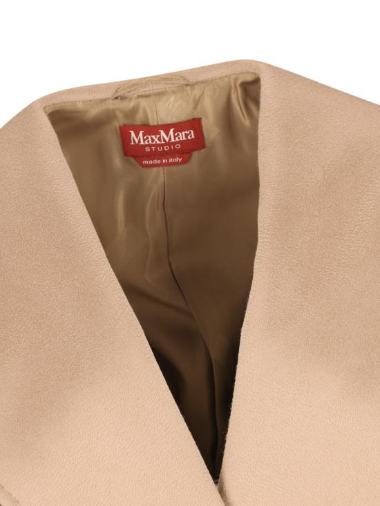 25FW 막스마라 스튜디오 NEWMANG 뉴망 코트  2526016061600006 AI25 Brown - MAX MARA STUDIO