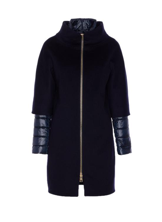 25FW 에르노 럭셔리 울 & 나일론 울트라라이트 코트  CA000544D333139200 BLUE