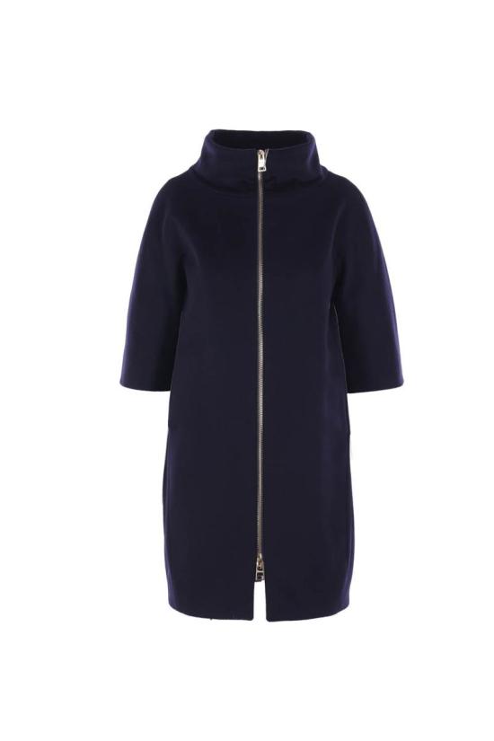 25FW 에르노 럭셔리 울 & 나일론 울트라라이트 코트  CA000544D333139200 BLUE - HERNO