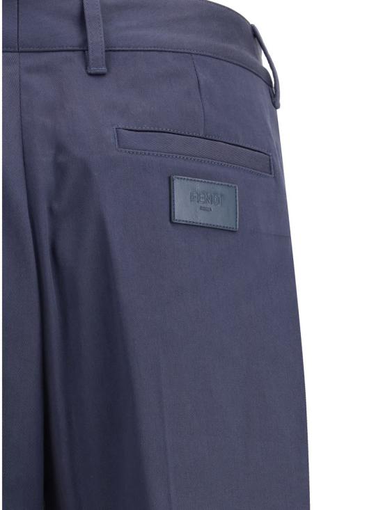25FW 펜디 스트레이트 팬츠 FB1076AQMV F0PTH BLUE - FENDI