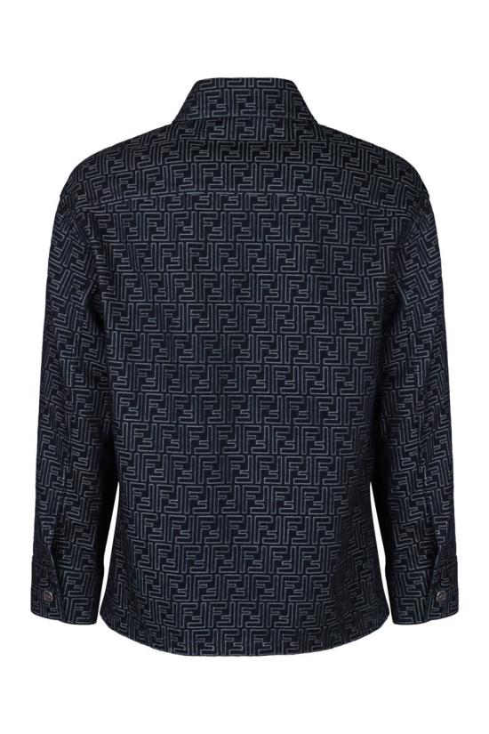 25SS 펜디 자켓 FW1321AUX4 F0BUZ Navy - FENDI