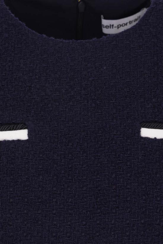 25FW 셀프 포트레이트 숏 원피스 PF25034SBL BLUE - SELF PORTRAIT