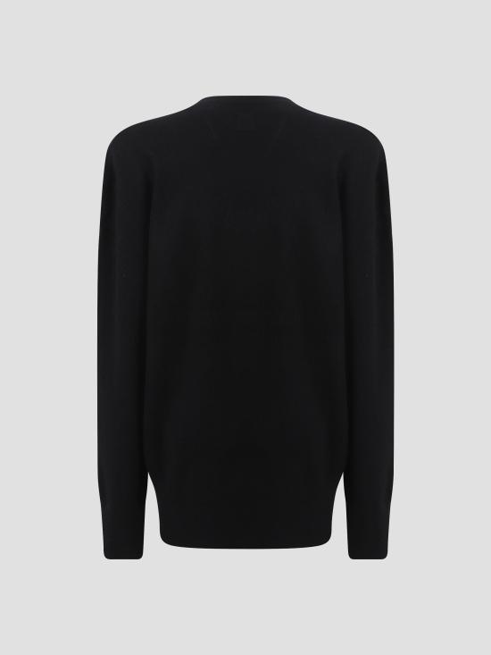 25FW 토템 긴팔 티셔츠 252WRT0521YA0016 001 BLACK - TOTEME