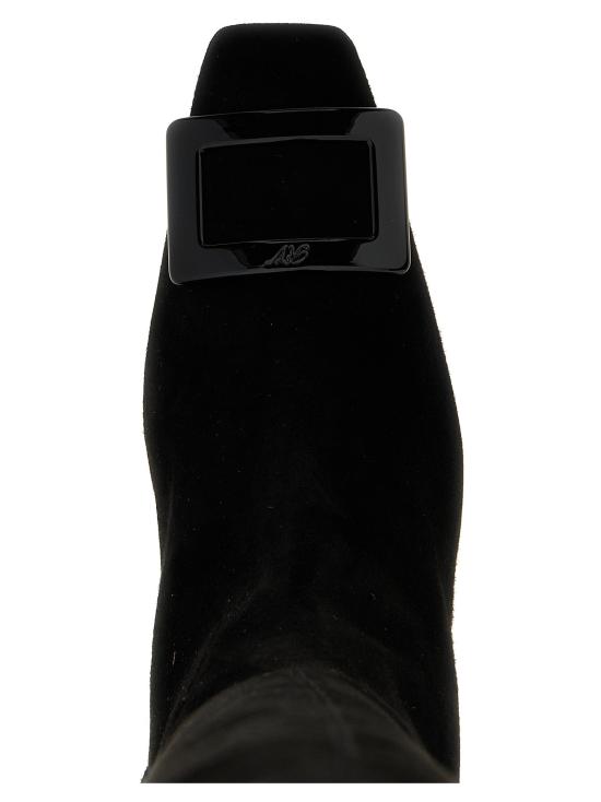  로저비비에 부츠 벨 비비에르  및 앵클  블랙 - ROGER VIVIER