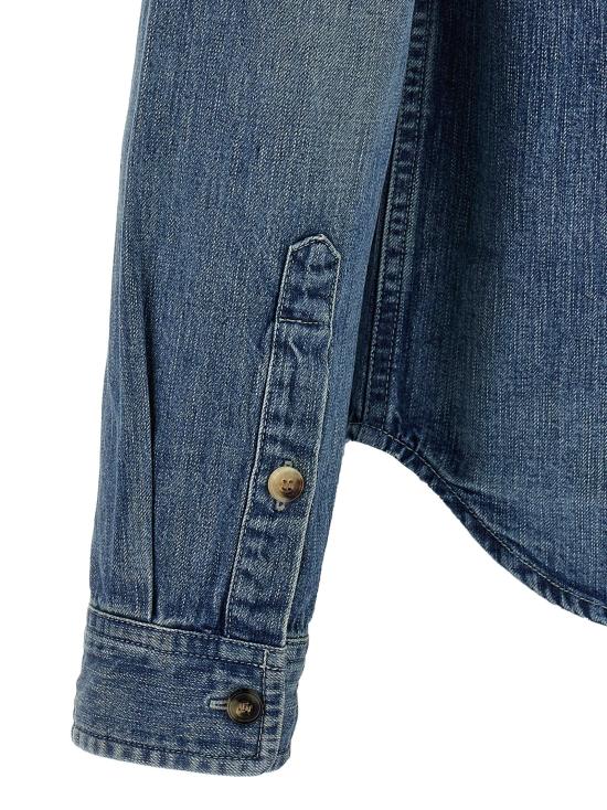 25SS 생로랑 데님 셔츠 823437Y14MJ4248 - SAINT LAURENT