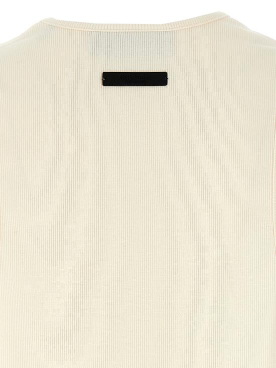 24FW 피어오브갓 민소매 티셔츠 125BT244232FSHELL White - FEAR OF GOD