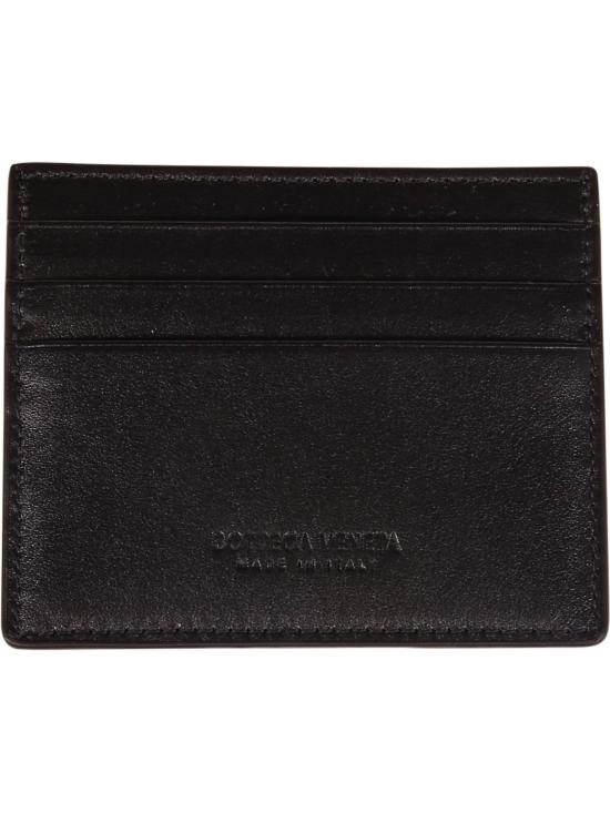 25FW 보테가베네타 명함지갑 778031 V3R53 8803 BLACK SILVER - BOTTEGA VENETA